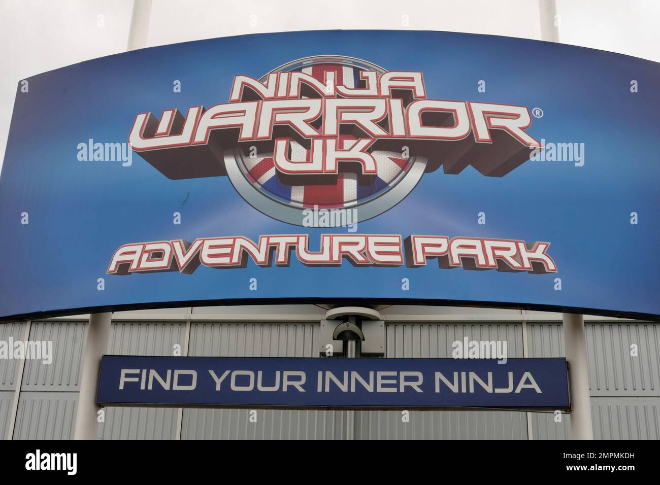 Retail Signs at Cribbs Causeway near Bristol. Ninja Warrior UK