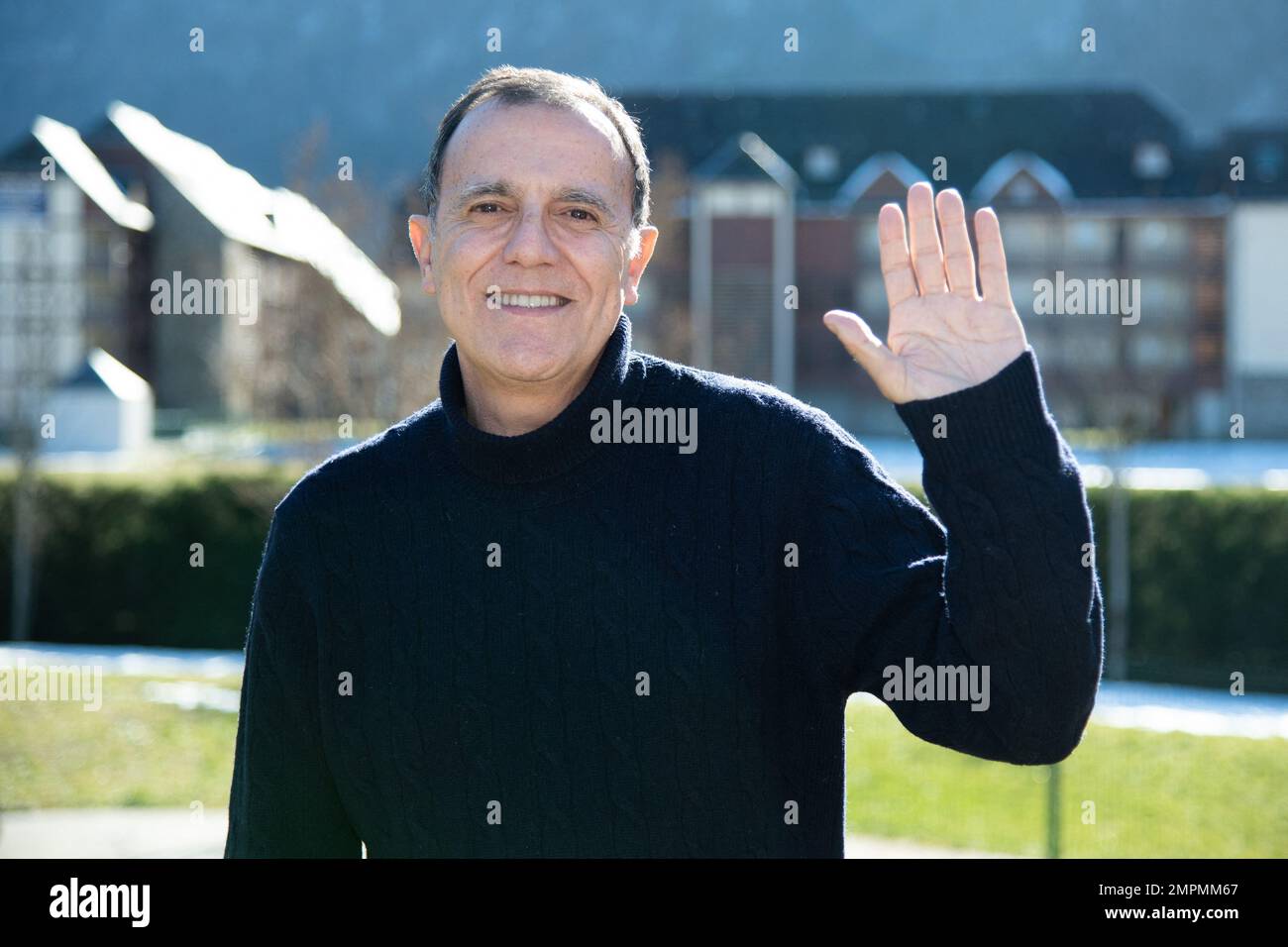 ⁭Thierry Beccaro attending the Je Suis