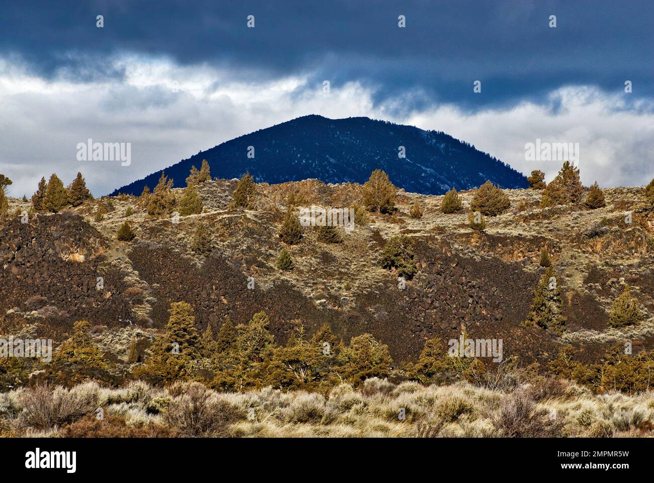 Butte Volcano Sheep camp butte hi-res stock photography and images - Alamy