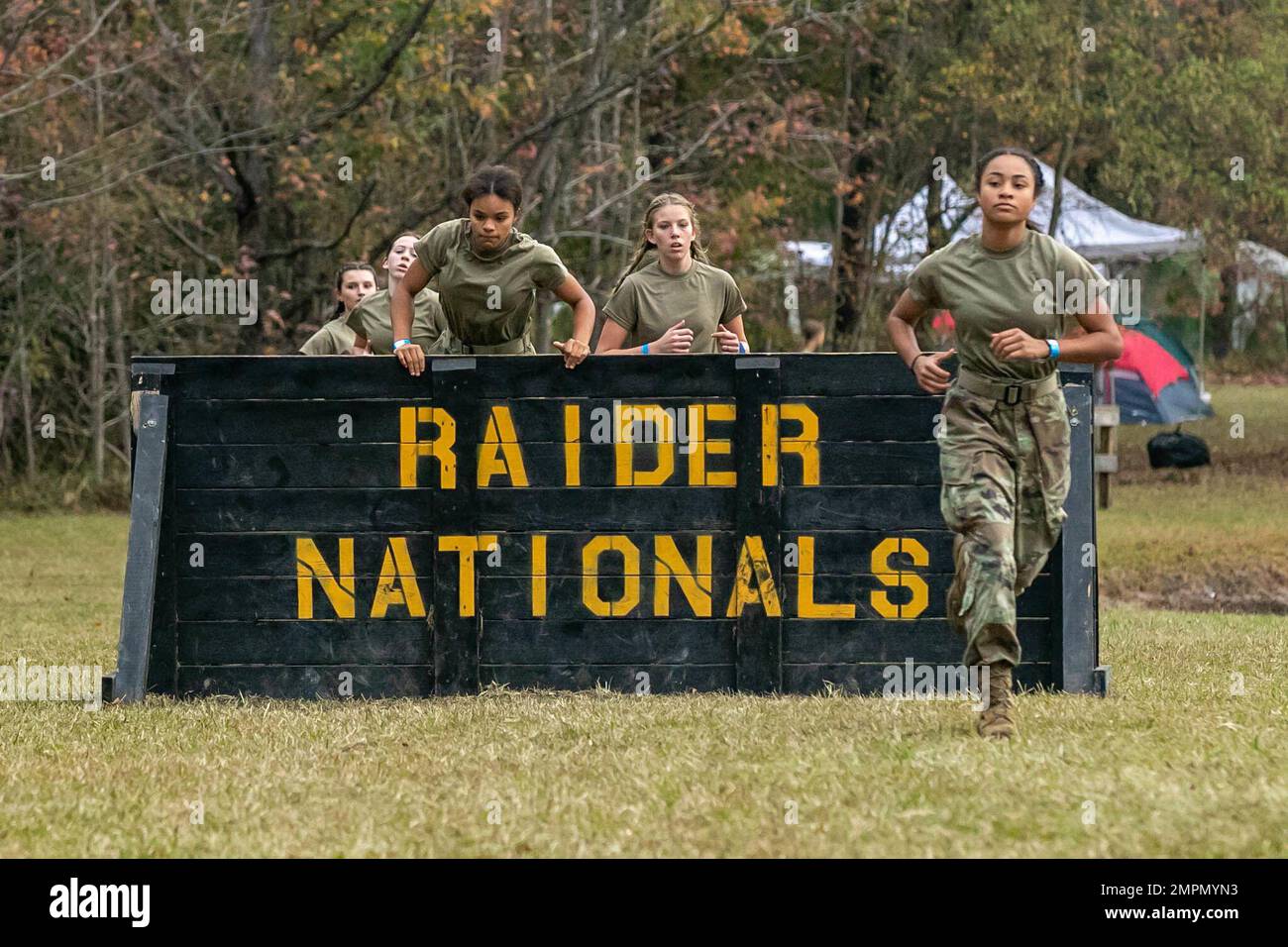 Army JROTC Cadets from Sale Creek High School compete in the physical