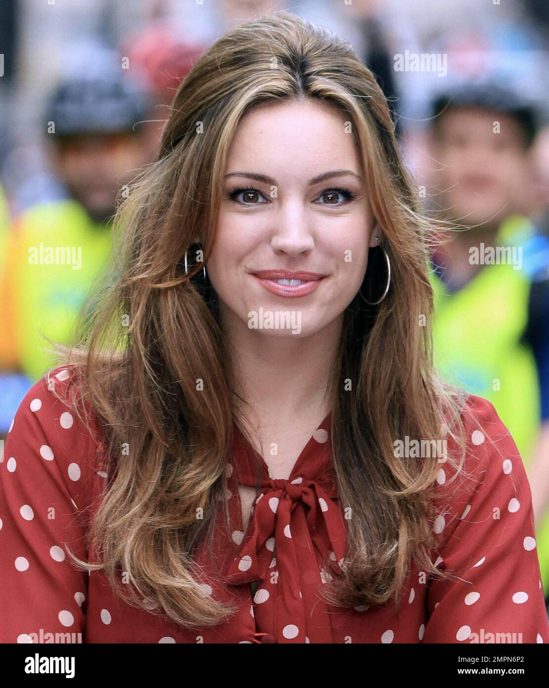 Cycling gold medallist Sir Chris Hoy, actress and model Kelly Brook, Mayor of London's director of environment, Kulveer Ranger and 55,000 Londoners take part in the Mayor's Sky Ride in central London. The event was the third and final event and forms part of the national campaign to get one million people cycling regularly by 2013. London, UK.  4th September 2011.   .  . Stock Photo