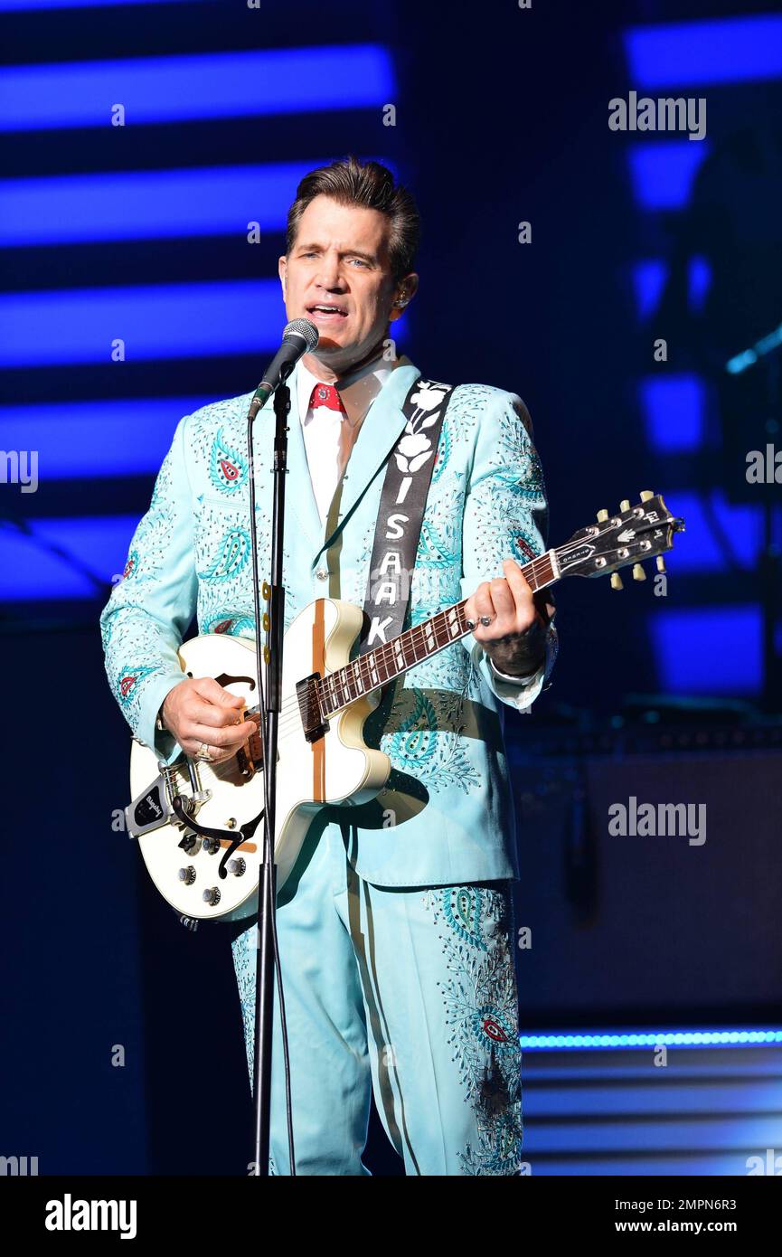 Musician and vocalist Chris Isaak performs Live at the Fillmore Miami