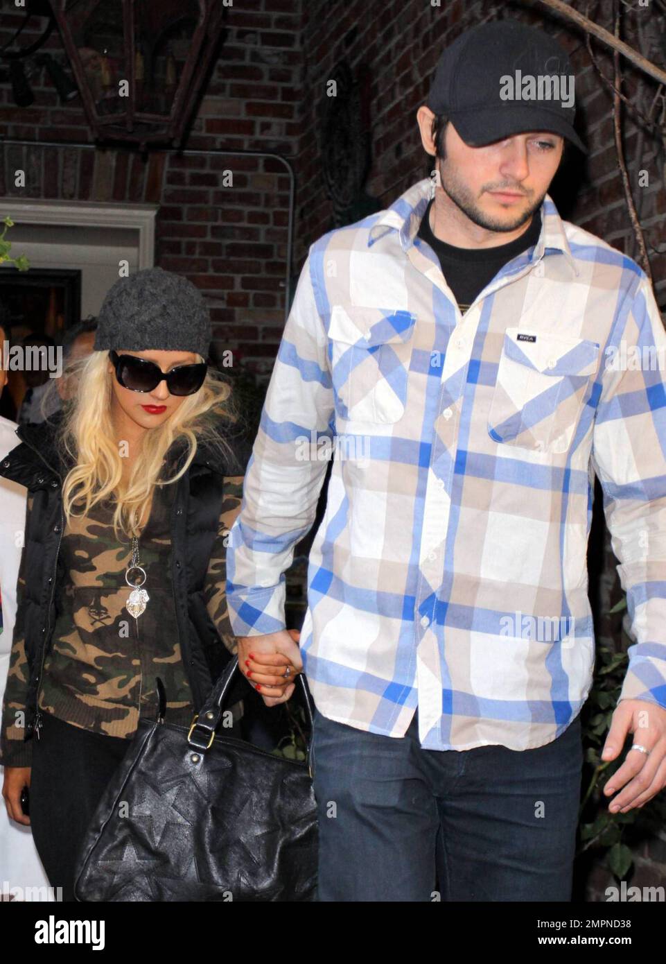 Christina aguilera boyfriend matthew rutler hi-res stock photography ...