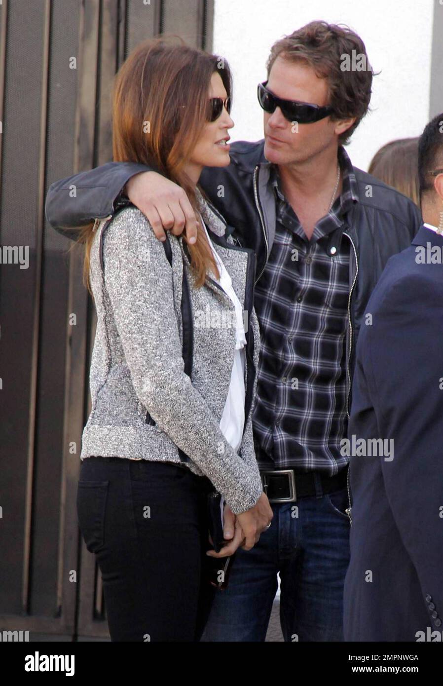 Cindy Crawford and husband Rande Gerber at the John Varvatos 9th Annual ...
