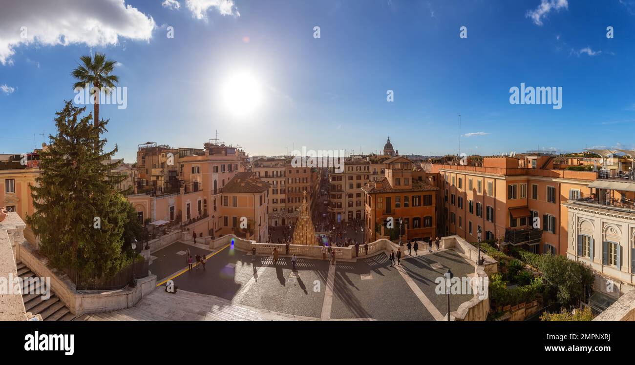 View spanish steps iconic hi-res stock photography and images - Alamy