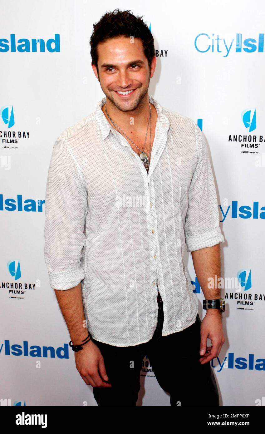 Brandon Barash walks the red carpet at the premiere of “City Island
