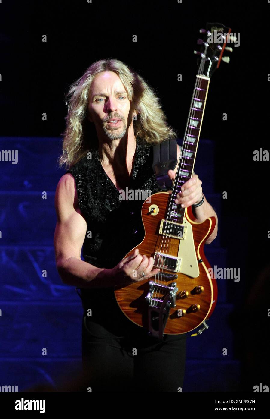 Tommy Shaw of the classic rock band Styx performs in concert at the