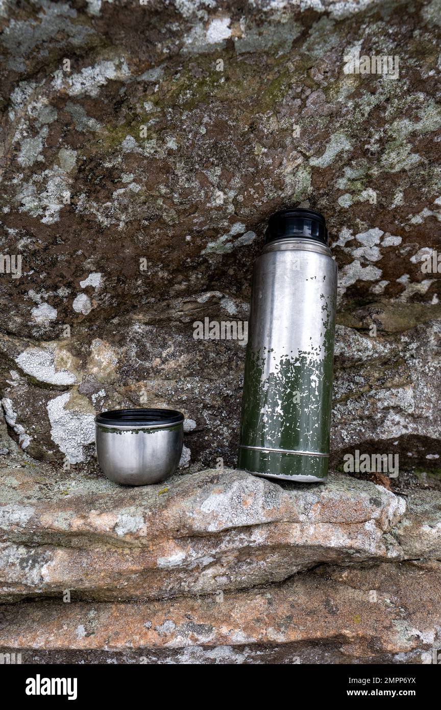Small Flowers Thermos Vintage Vacuum Flask Aluminum Chinese Thermos Vacuum  Bottle Travel Thermos Vacuum Thermos Camping Coffee Flask 
