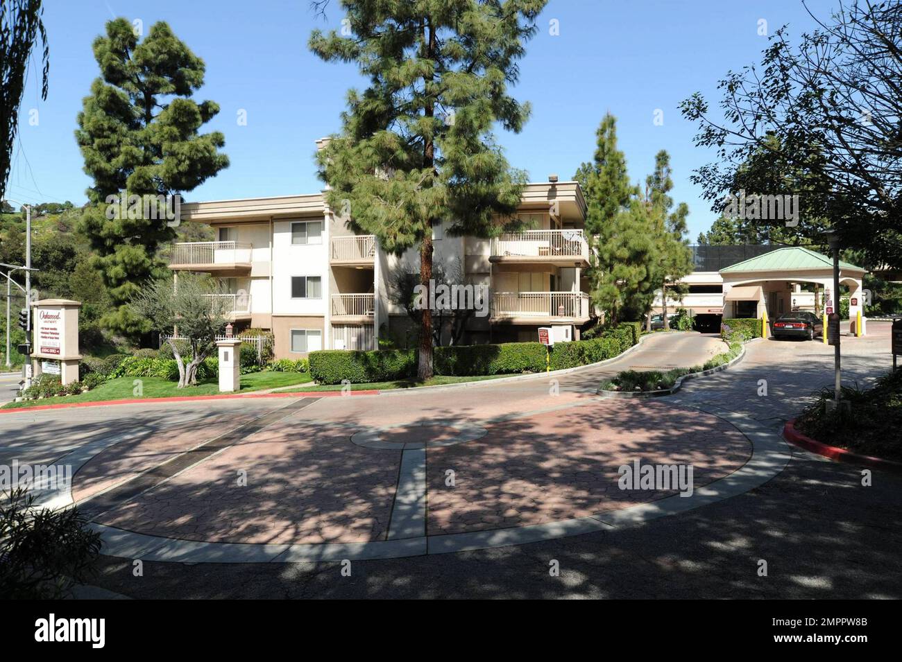 This is the Oakwood Apartment Complex where Corey Haim was staying with