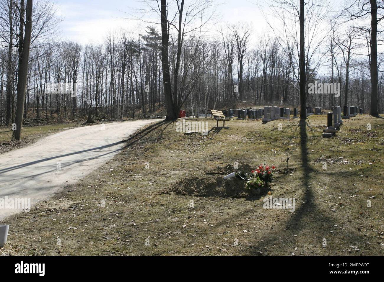 EXCLUSIVE!! Corey Haim's gravesite at Pardes Shalom Cemetery, adorned