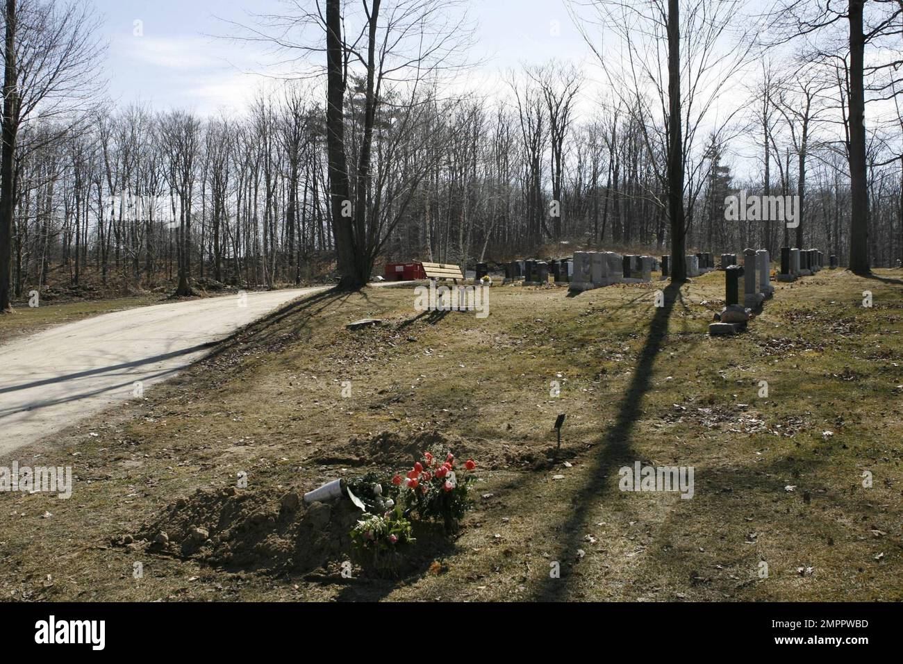 EXCLUSIVE!! Corey Haim's gravesite at Pardes Shalom Cemetery, adorned