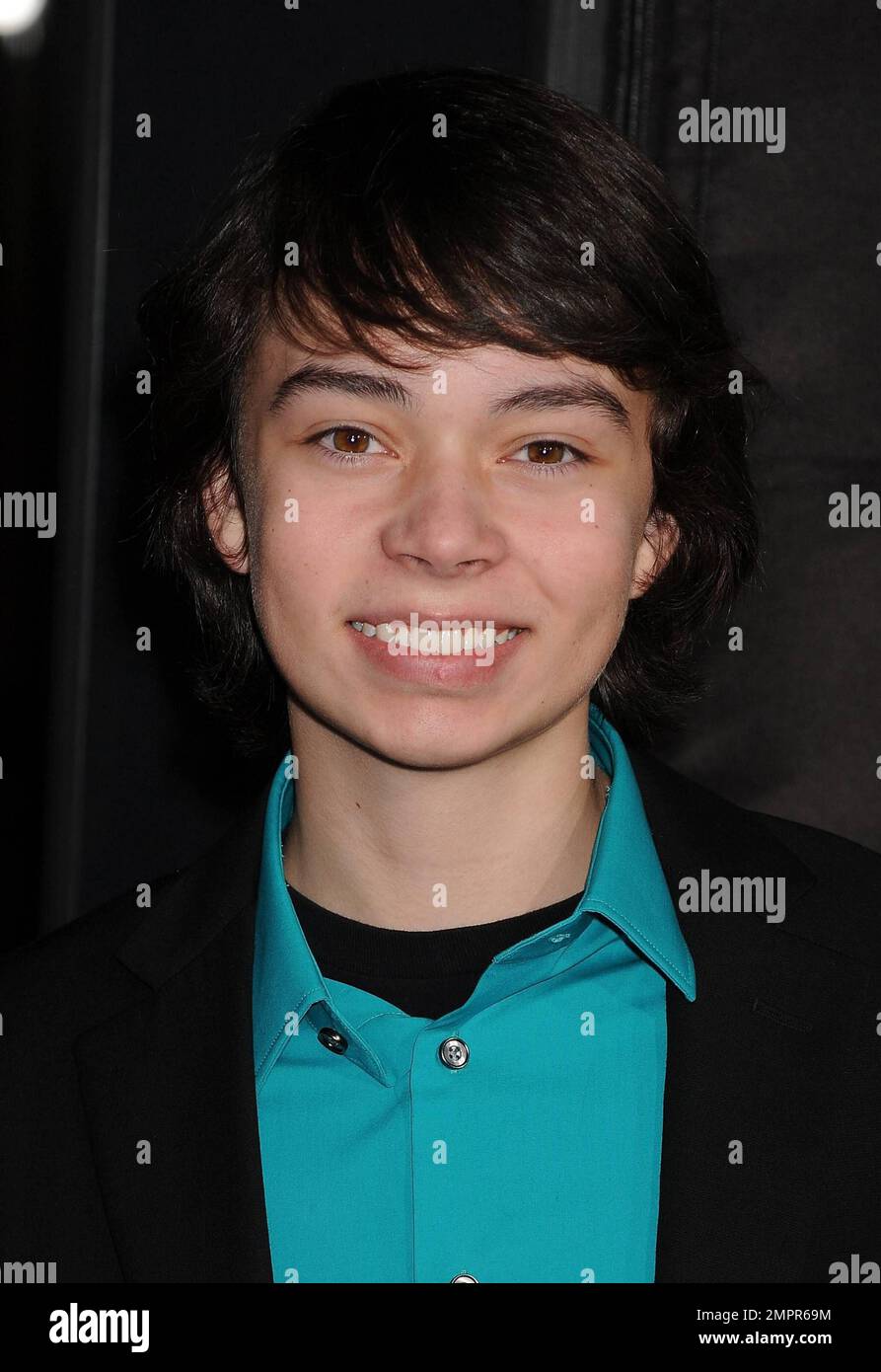 Noah Ringer arrives at the "Cowboys & Aliens" World Premiere at the San