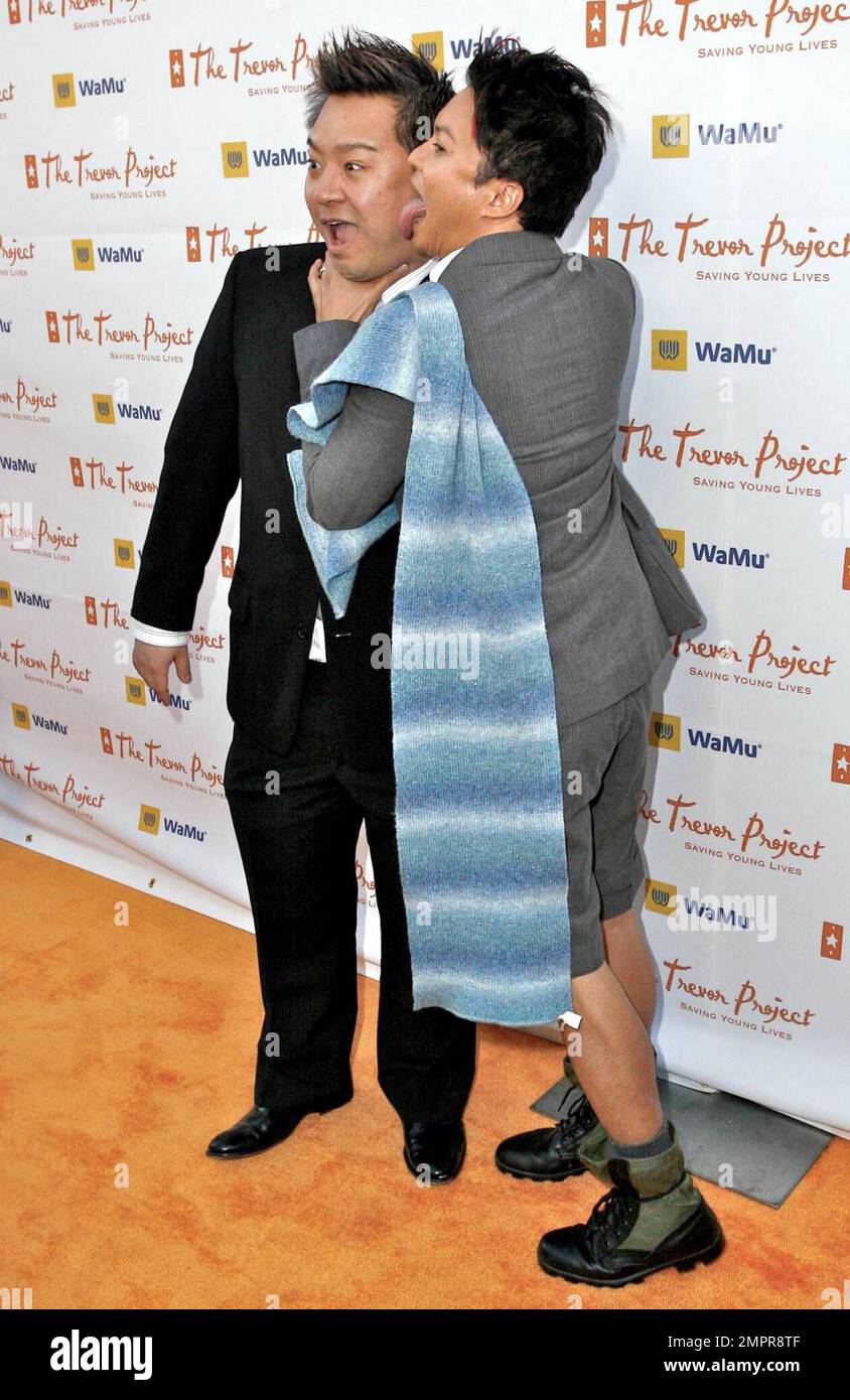 Alec Mapa and Rex Lee at Cracked Xmas 10 to benefit the Trevor Project ...