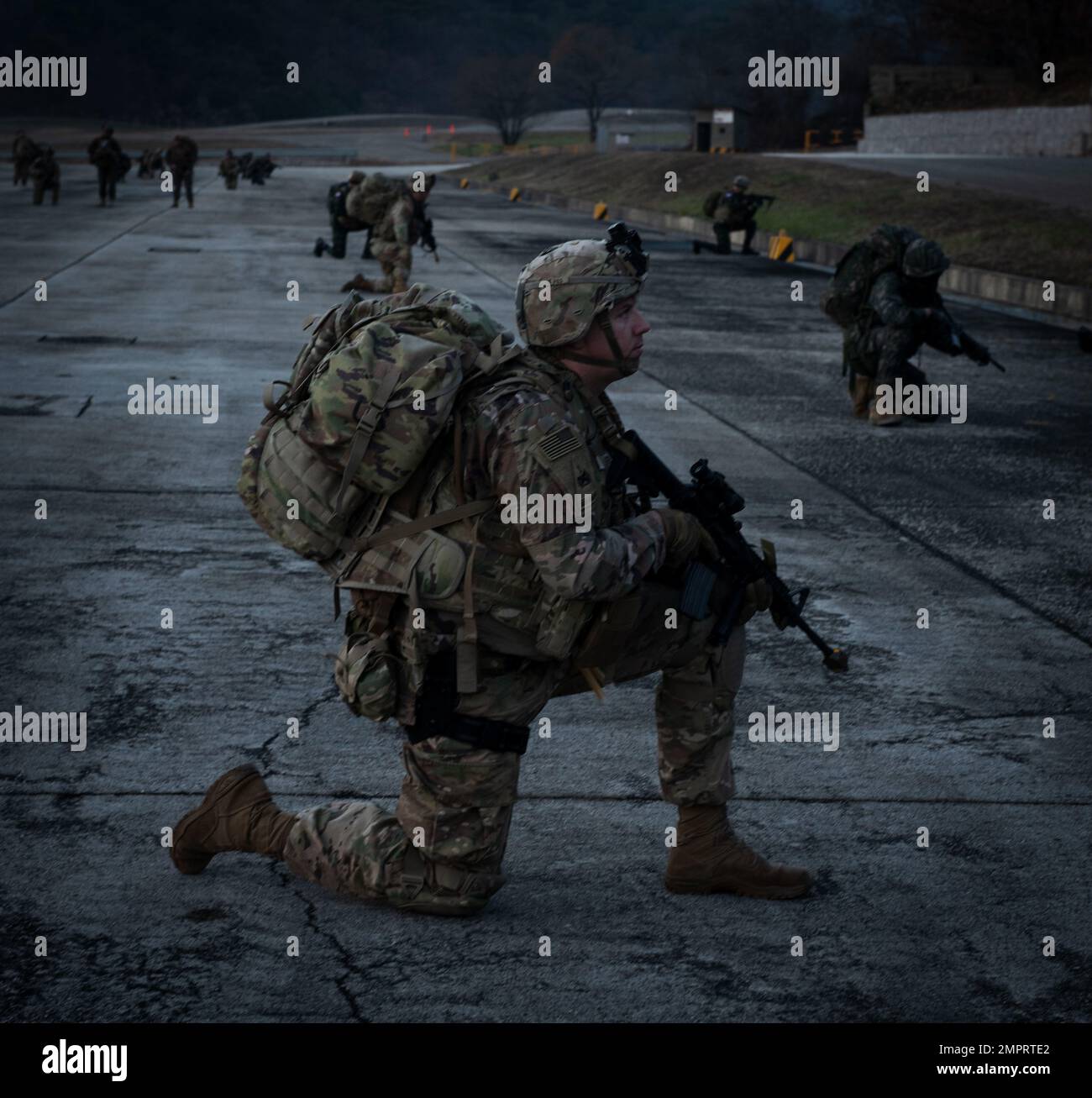 U.S. Army Cpl. Christopher Perry, a United Nations Command Honor