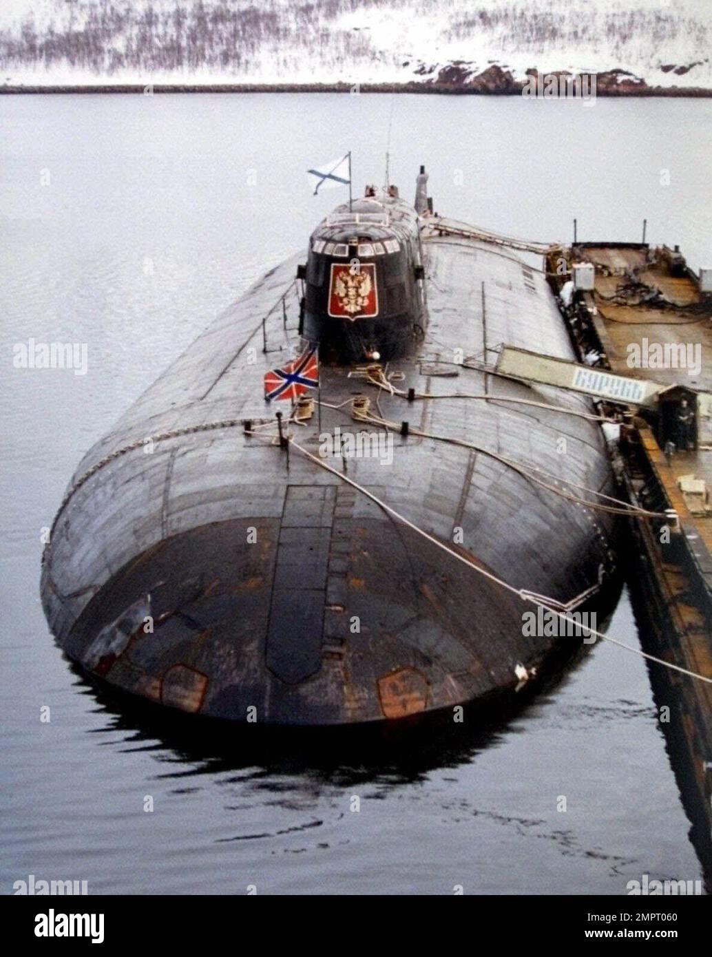 FILE This May 2000 file photo shows the Russian nuclear submarine