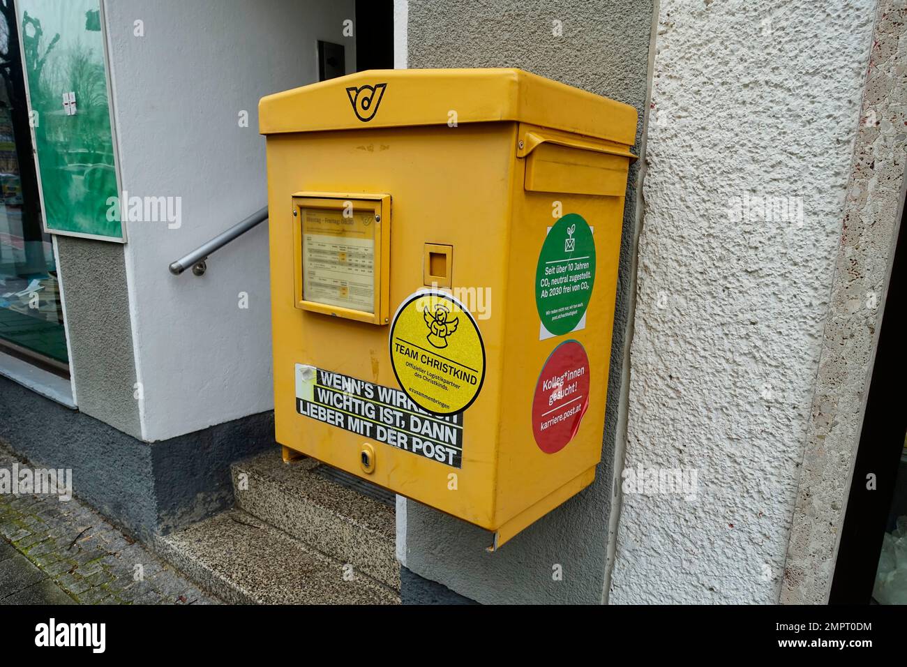 Mailbox, Bad Schallerbach, Austria Stock Photo