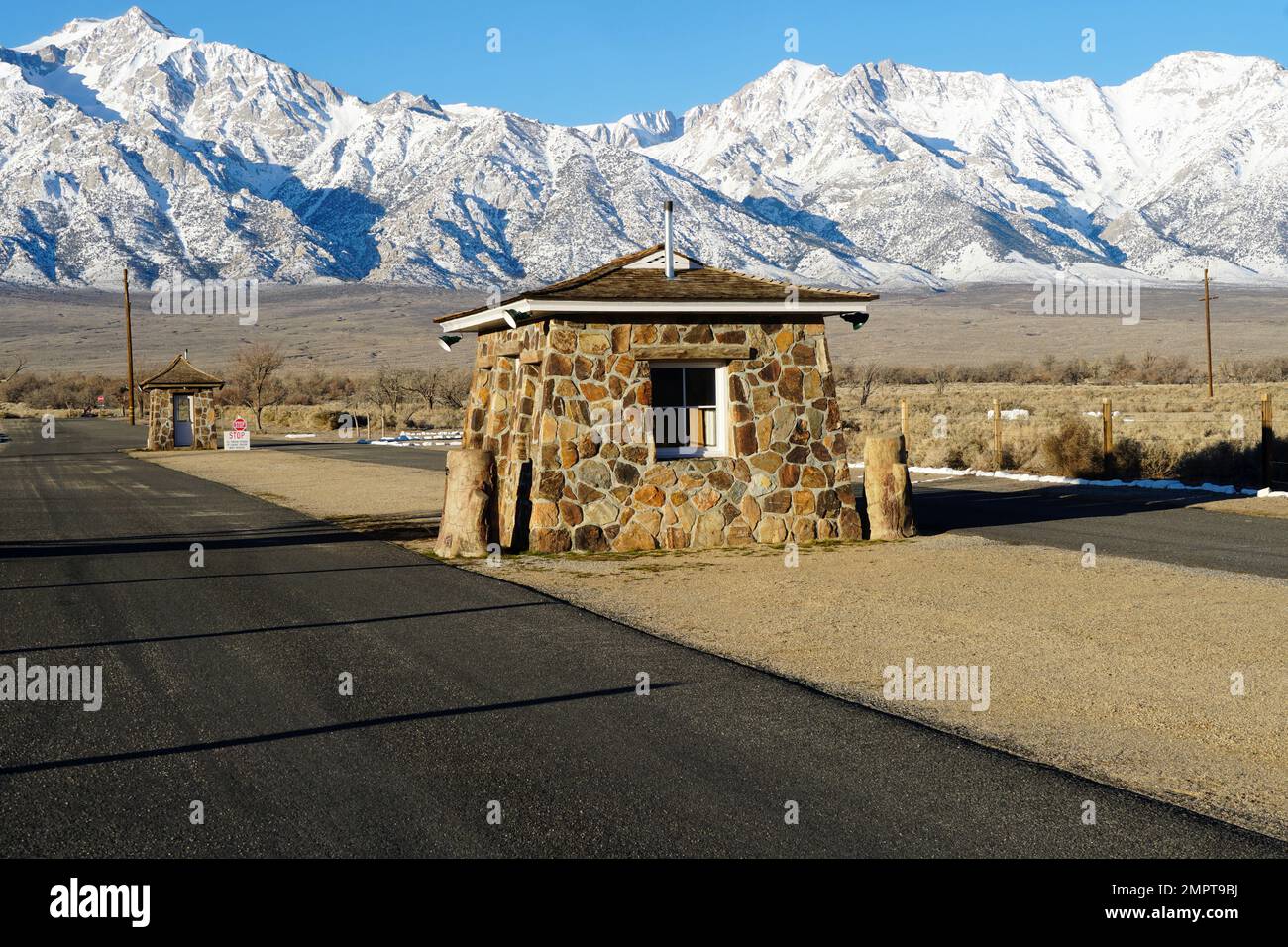 Manzanar Japanese Relocation Center Stock Photo - Alamy
