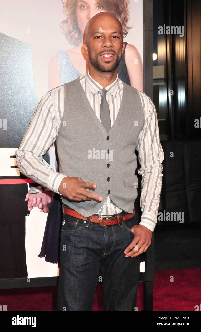 Common at the premiere of