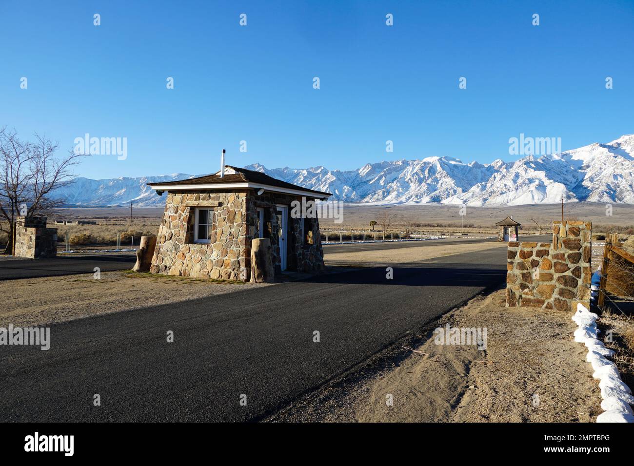 Manzanar Japanese Relocation Center Stock Photo - Alamy