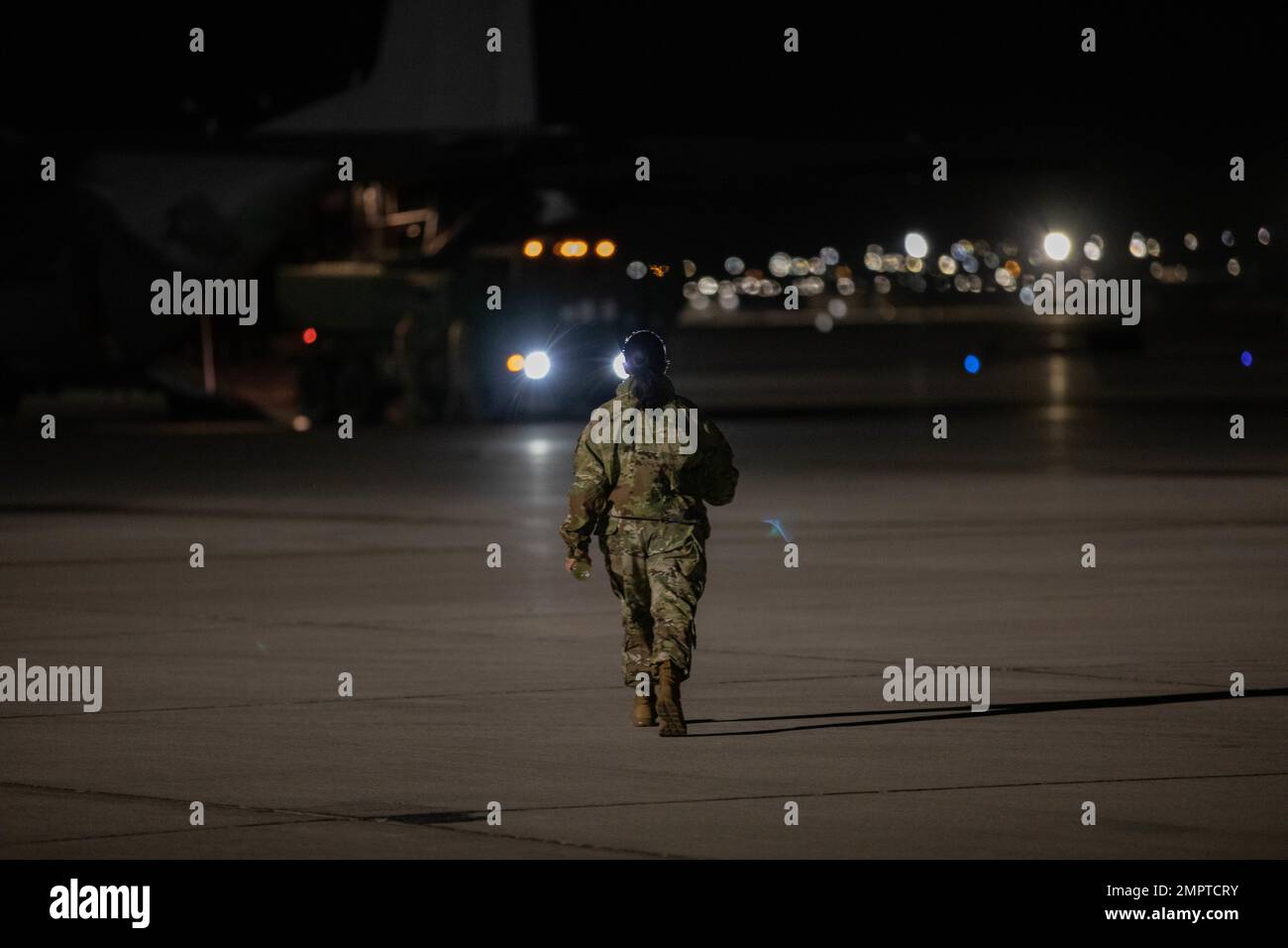 A Soldier from the 3rd Battalion, 27th Field Artillery Regiment, 18th ...