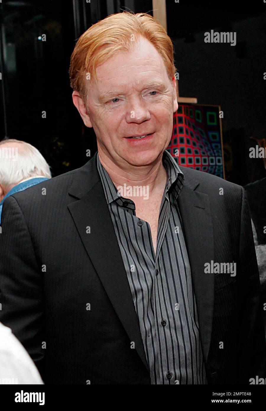 EXCLUSIVE!! Actor David Caruso attends a cocktail reception and auction ...