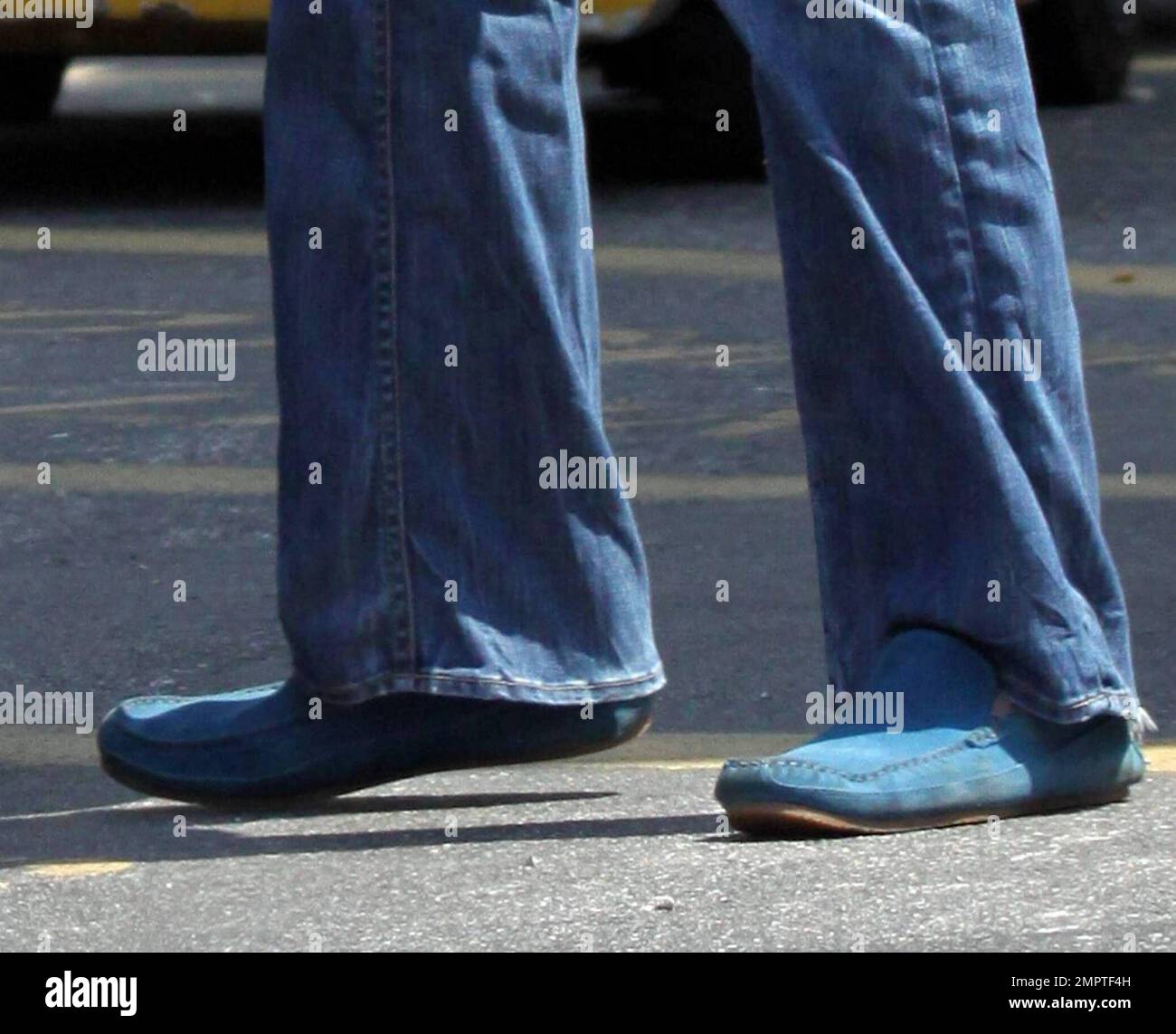 Elvis blue suede shoes hi-res stock photography and images - Alamy