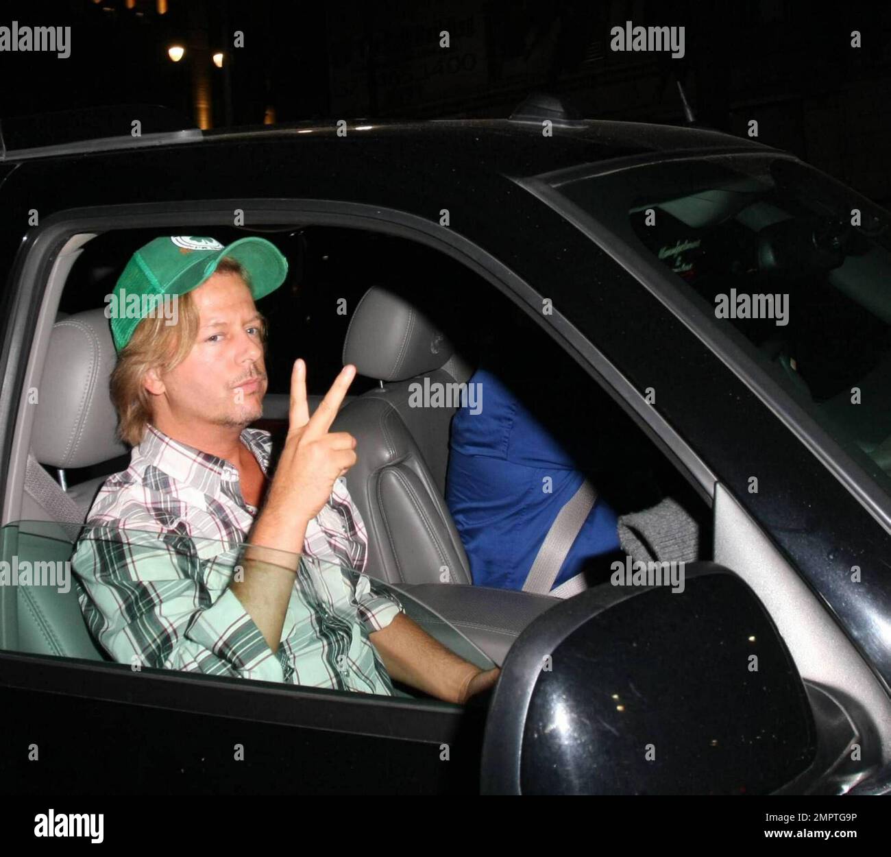 David Spade at the Directv Celebrity Beach Bowl. Scottsdale, AZ. 1/31/08  Stock Photo - Alamy