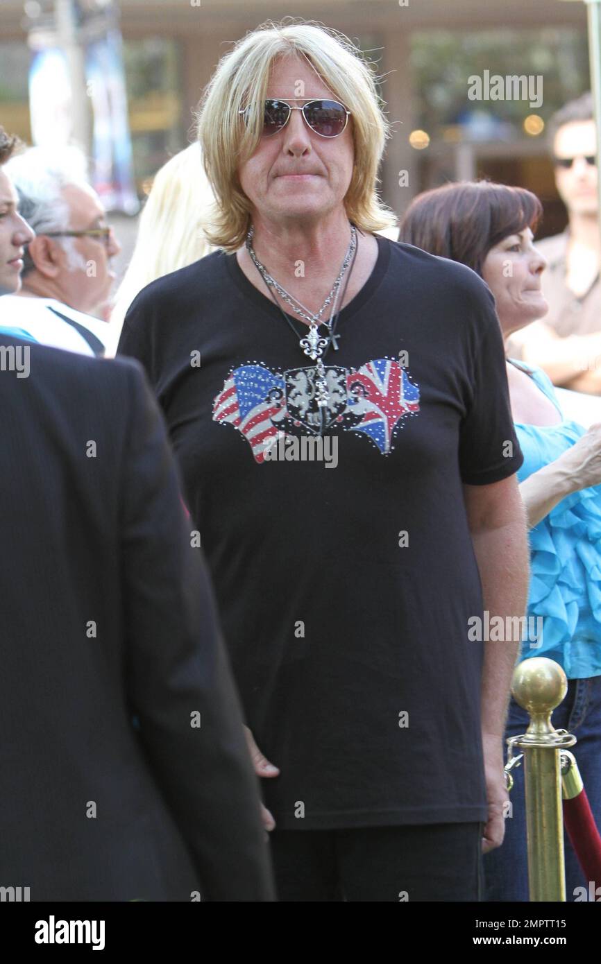 Def Leppard performs an acoustic set during a television appearance at ...