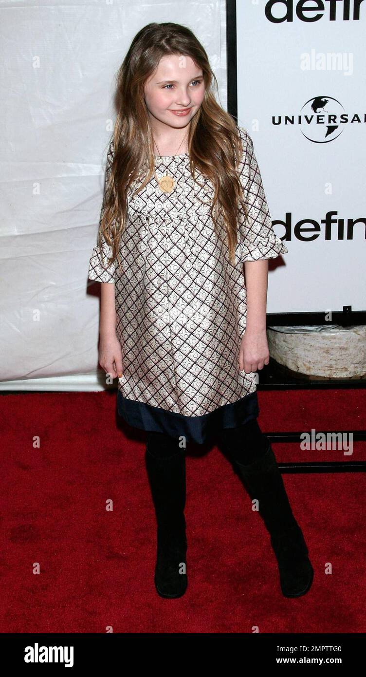 Actress Abigail Breslin attends the world premiere of "Definitely