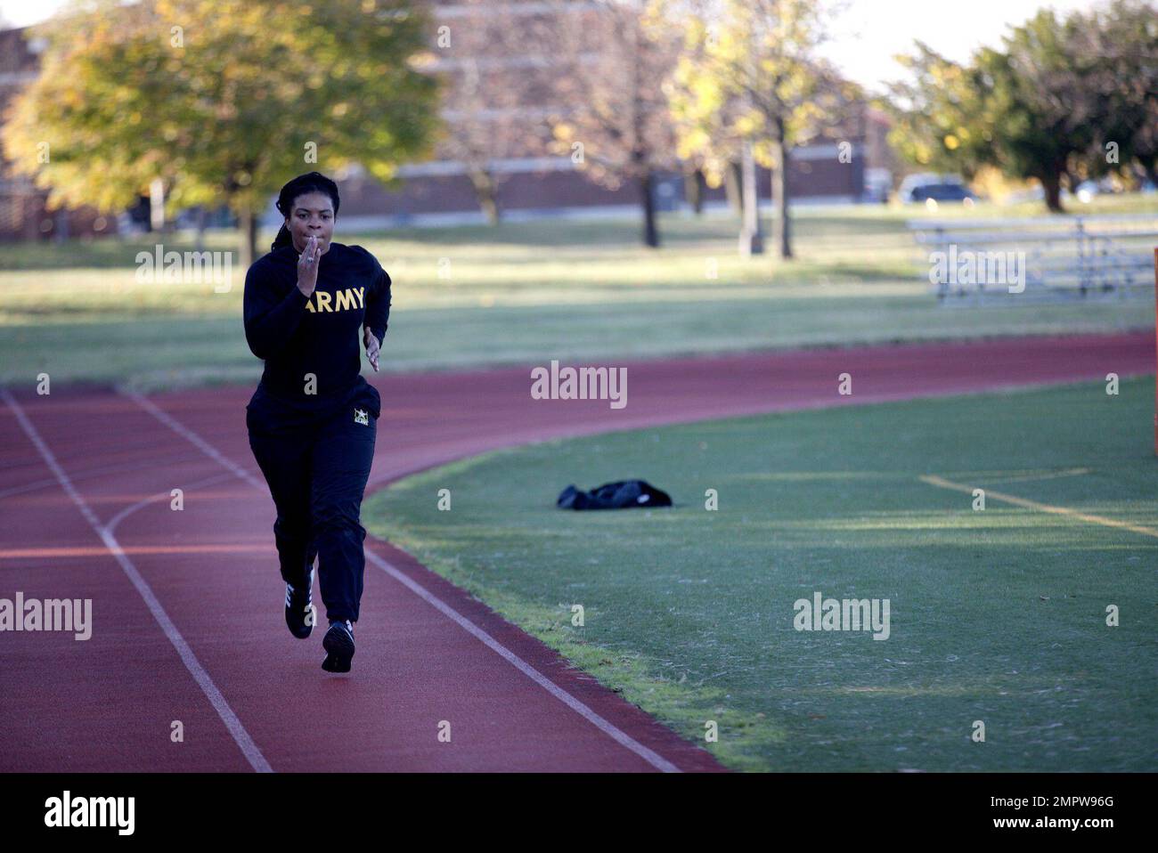 The District of Columbia Army National Guard conducted tryouts for the Best Warrior Competition on November 18, 2022 at Joint Base Anacostia-Bolling  in Washington D.C. The Best Warrior Competition is held each year and consists of a range of tests such as shooting, rucking, and a written portion. Stock Photo