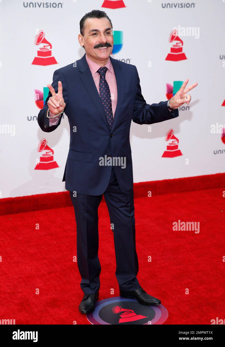 El Chapo de Sinaloa arrives at the 18th annual Latin Grammy Awards at