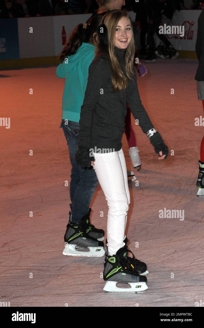 Rachel Fox at Disney On Ice "Let's Celebrate" premiere at LA Live. Los