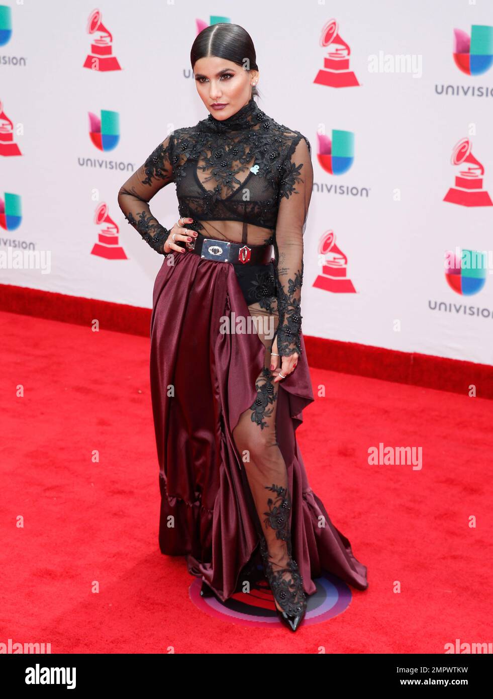 Martina La Peligrosa arrives at the 18th annual Latin Grammy Awards at