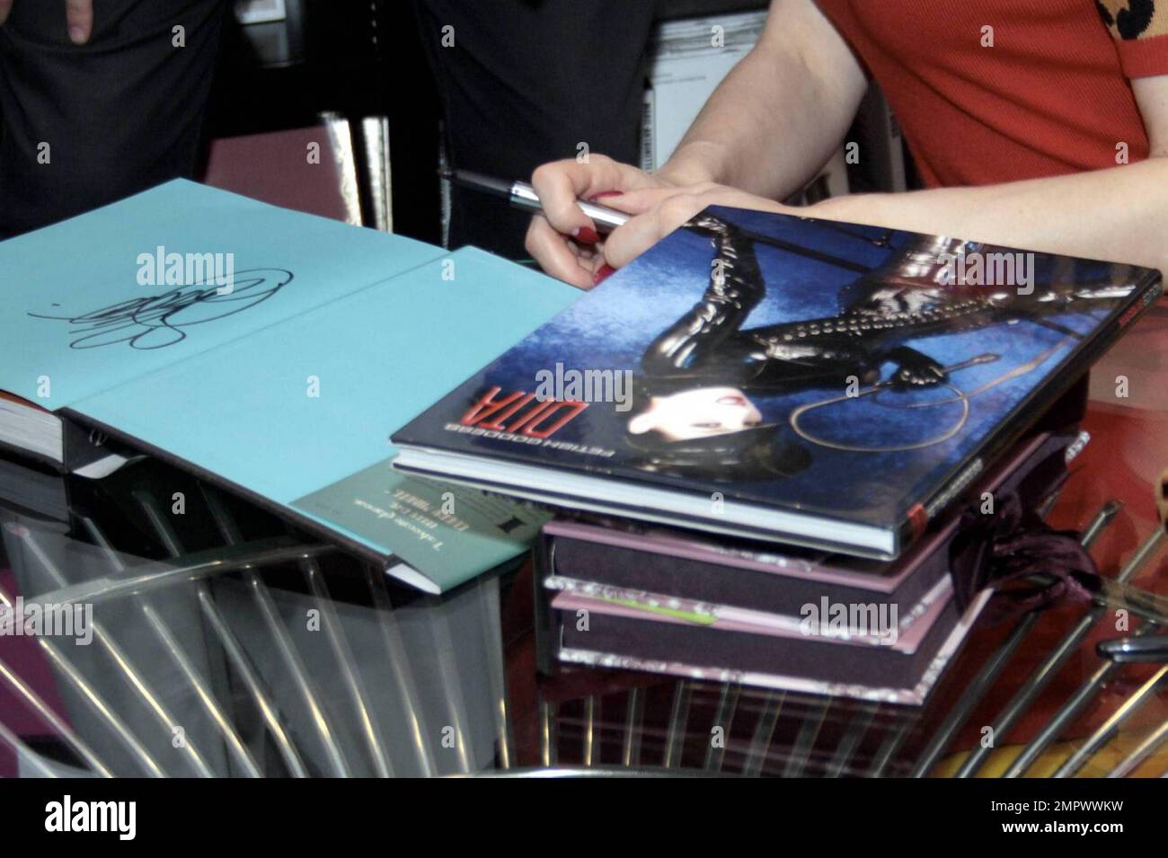 Dita Von Teese signs copies of her new book "Dita: Stripteese" at Books ...