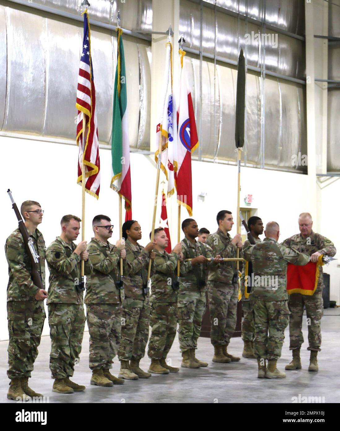 (Left to right) Maj. Gen. William B. Blaylock II and Command Sgt. Maj ...