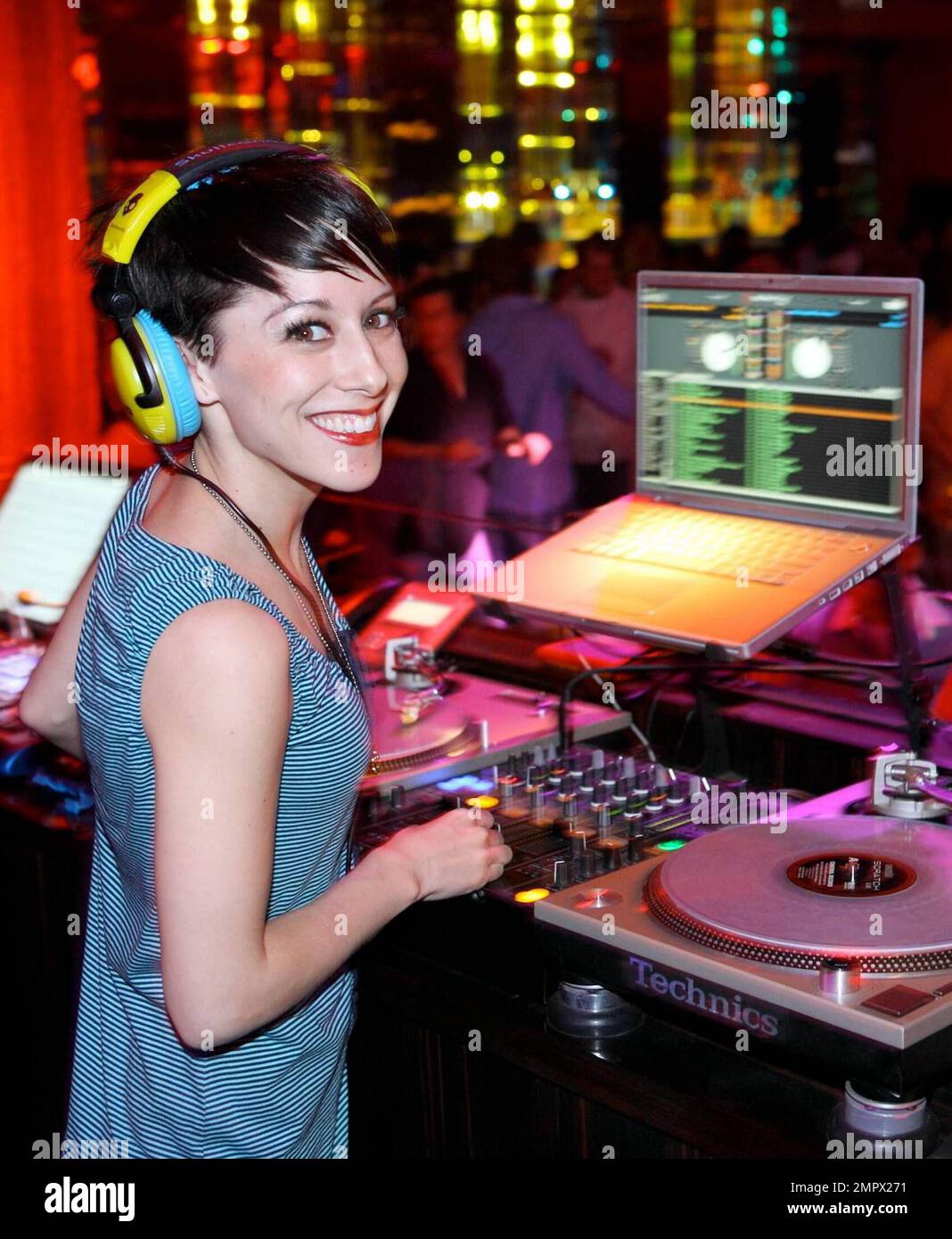 Seattle native DJ Tina T spins for the Essential Thursdays event at