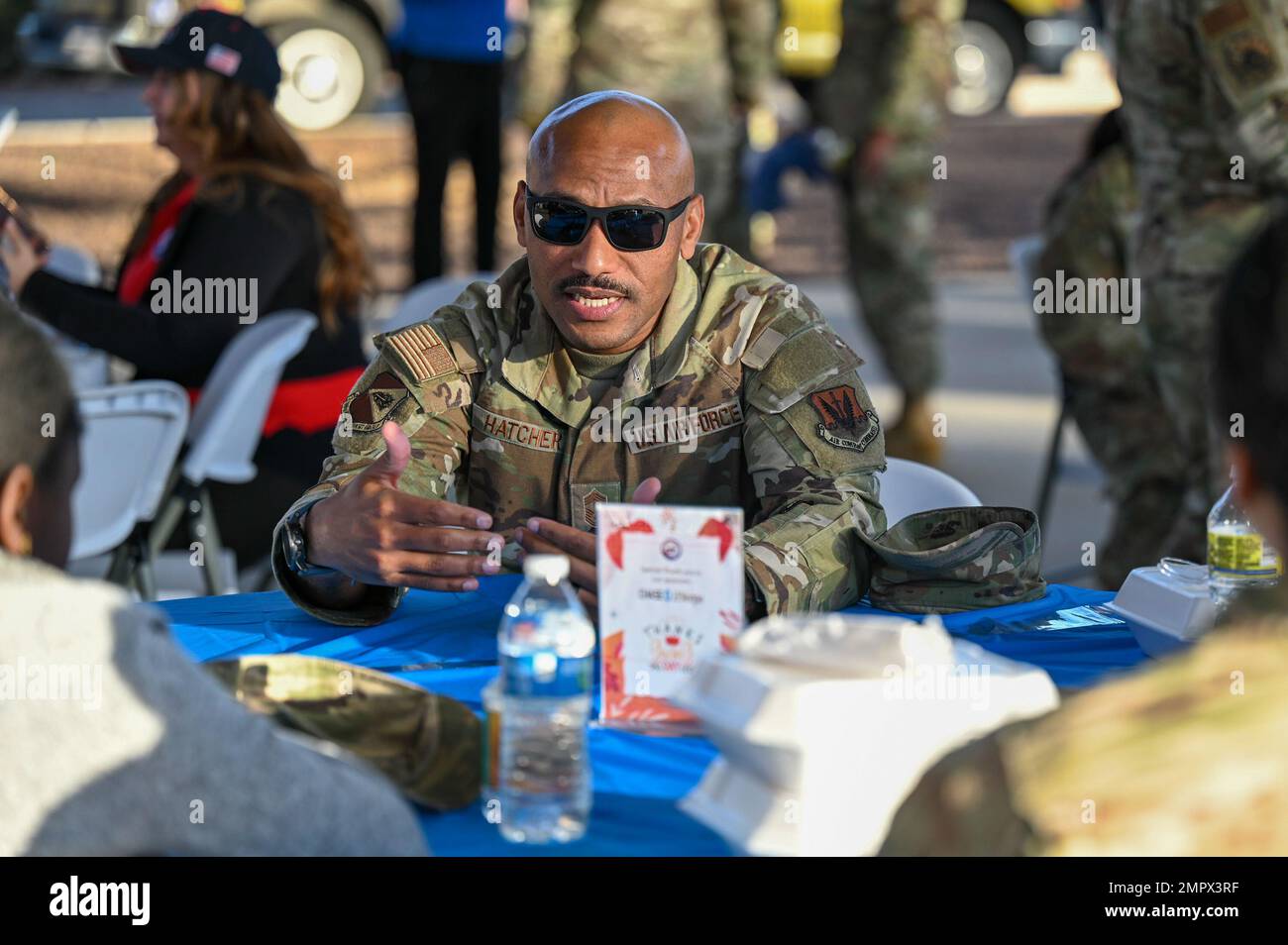 U.S. Air Force Chief Master Sgt. Kelvin Hatcher, 355th Mission Support