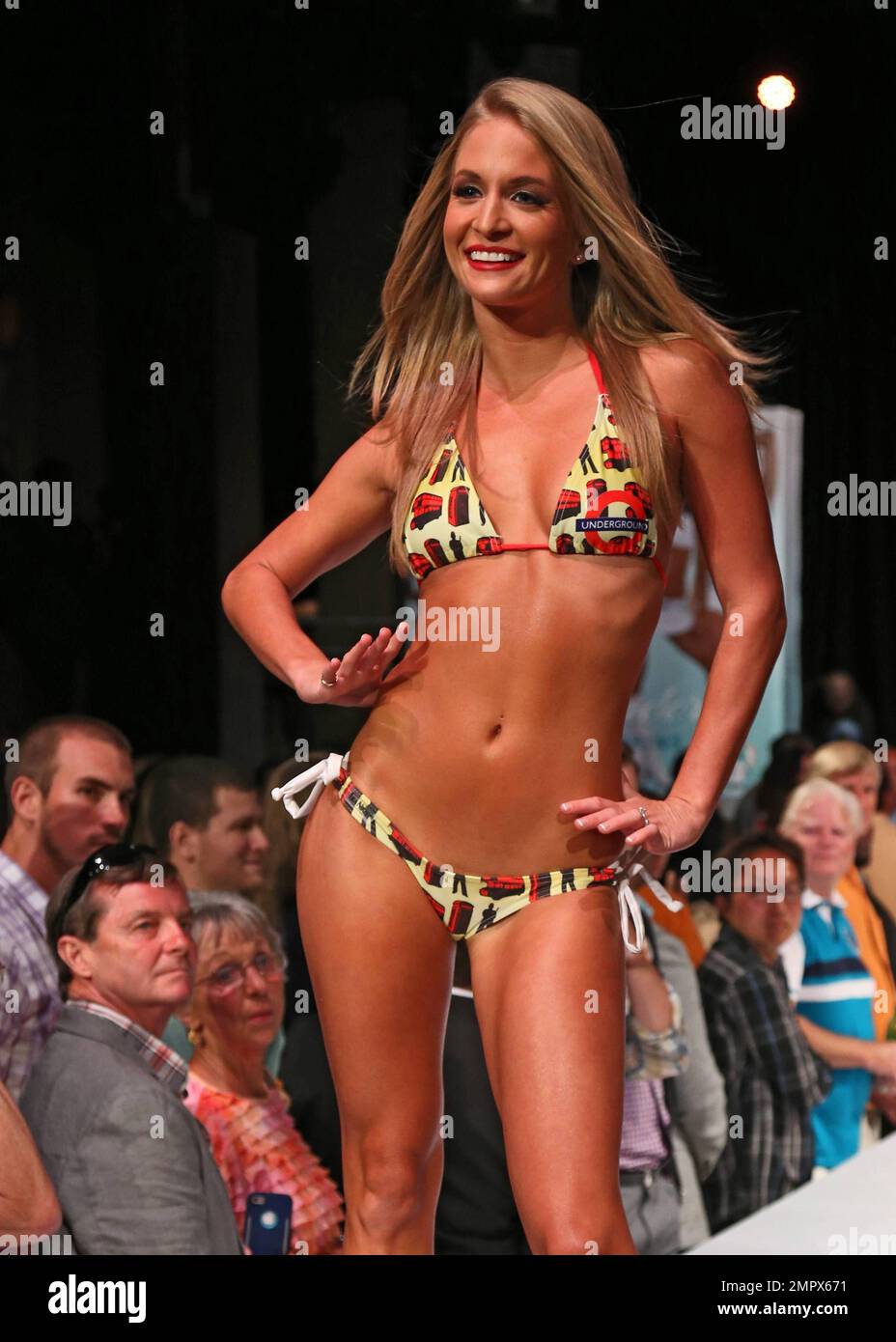 Miami Dolphins Cheerleader Whitney On Catwalk Editorial Stock Photo - Stock  Image