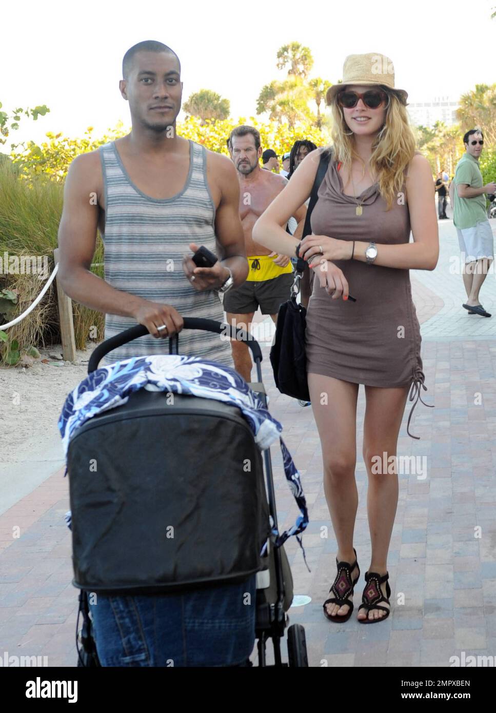 Dutch model and Victoria's Secret Angel Doutzen Kroes spends a day