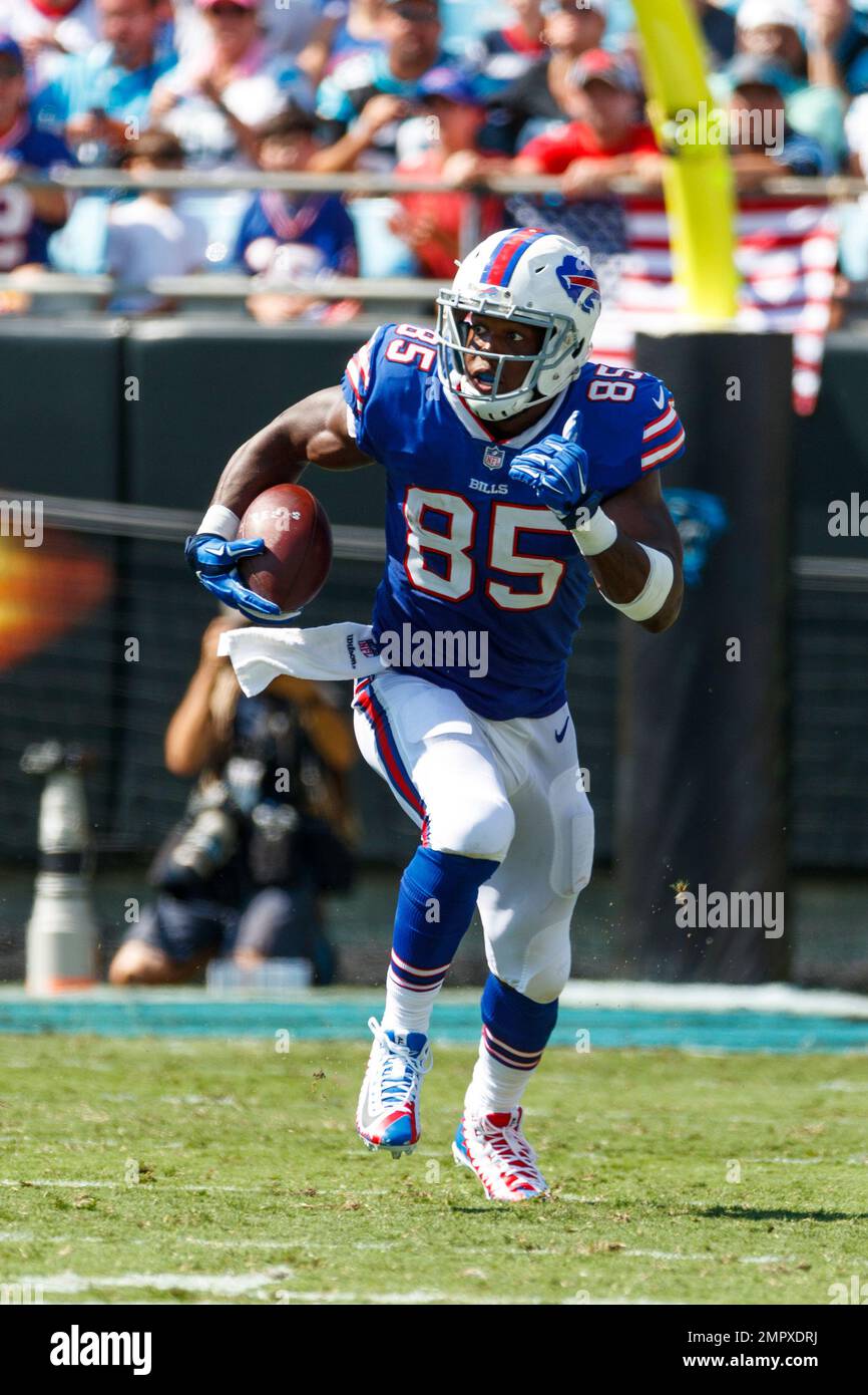 August 17, 2017: Buffalo Bills tight end Charles Clay (85) in action during  the NFL game