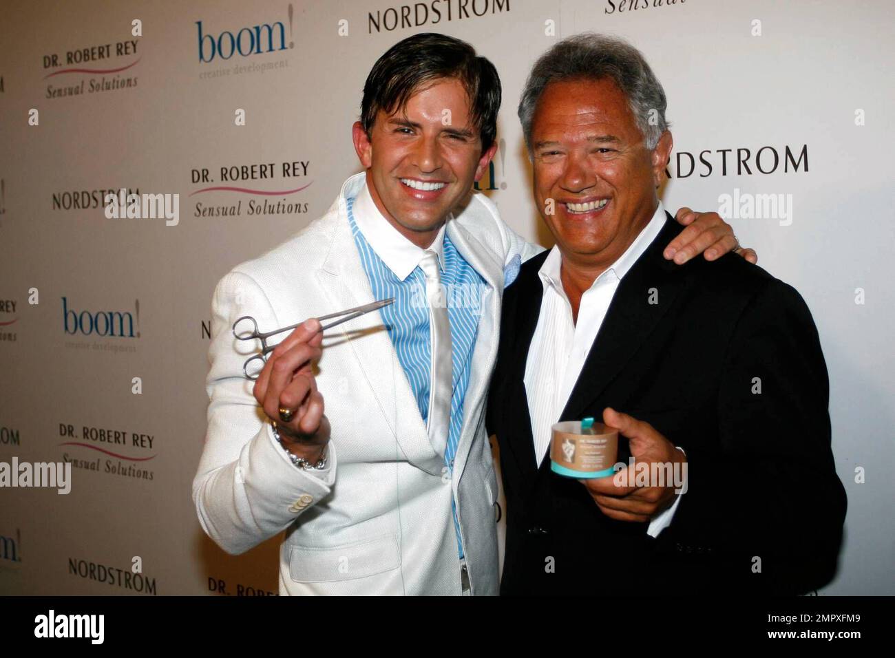 Art Degatano and Dr. Robert Rey at the launch event for Dr. Robert Rey ...