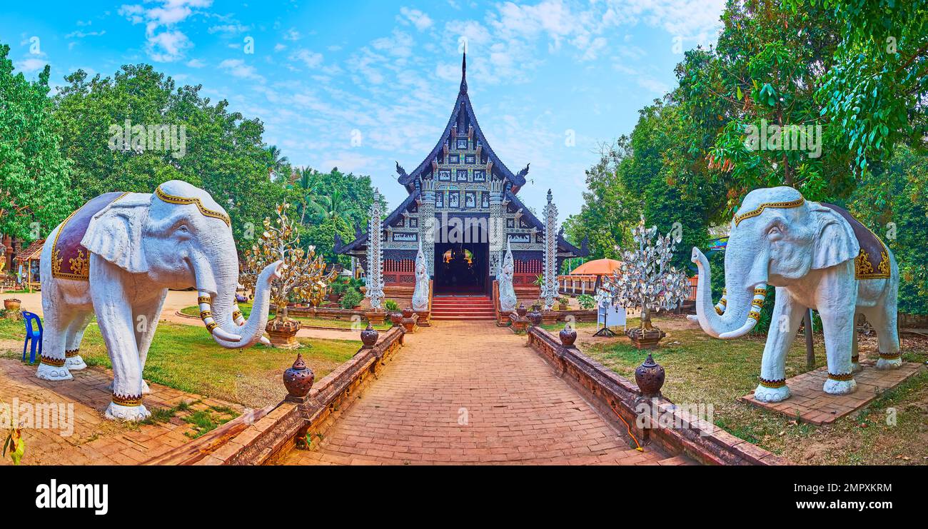 Elephant garden statues garden ornament hires stock photography and