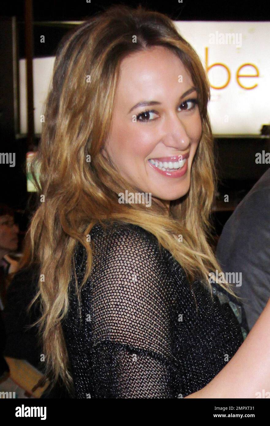 Hilary duff and sister haylie duff arrive at the premiere of peach
