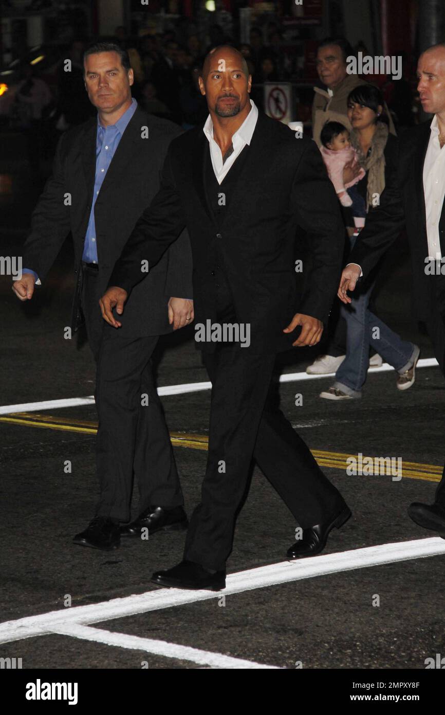 DWAYNE JOHNSON (AKA THE ROCK) BULLETPROOF MONK PREMIER CHINESE THEATRE  HOLLYWOOD LOS ANGELES USA 09 April 2003 Stock Photo - Alamy