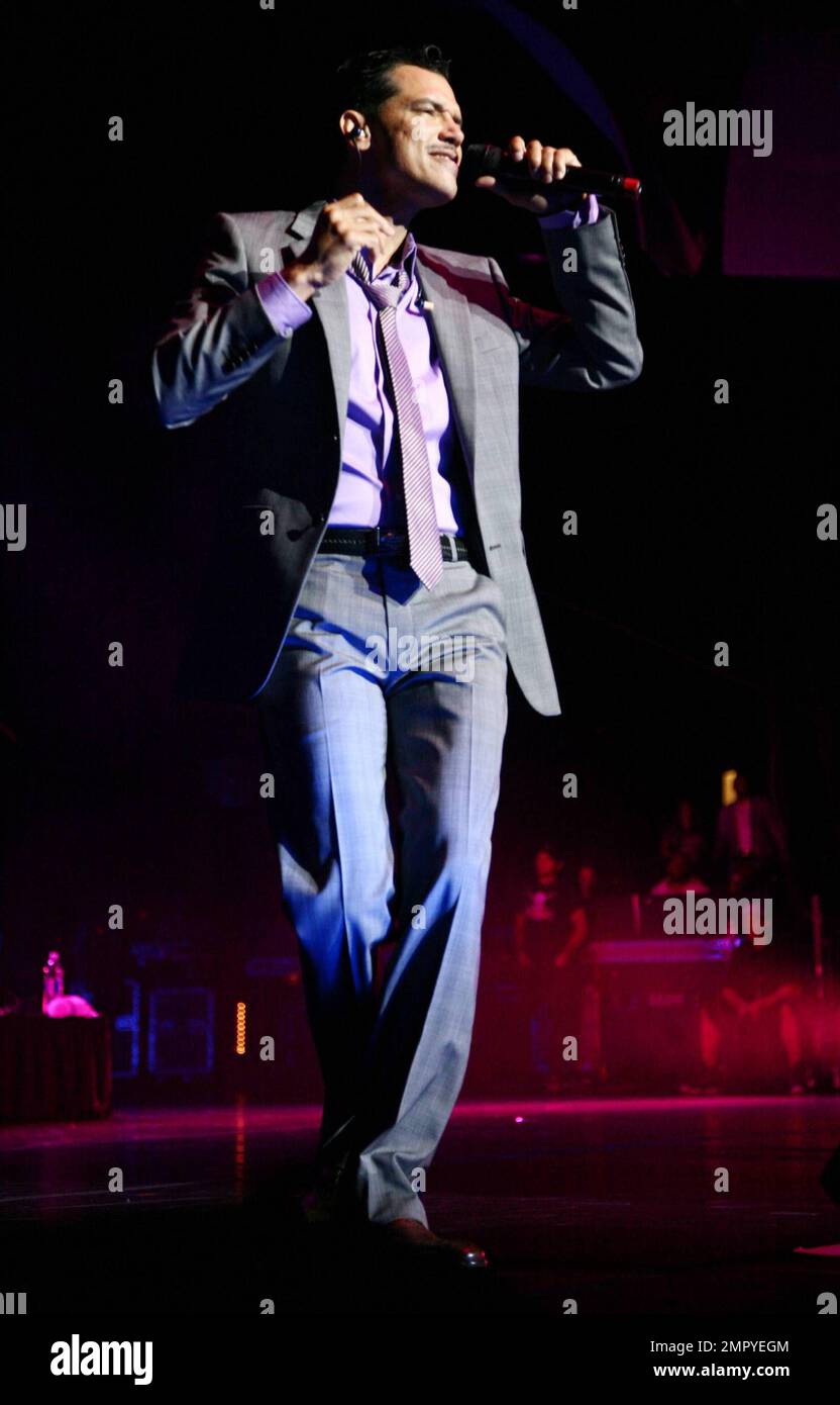 R&B and soul singer El DeBarge (Eldra DeBarge), formally of the 1980s ...