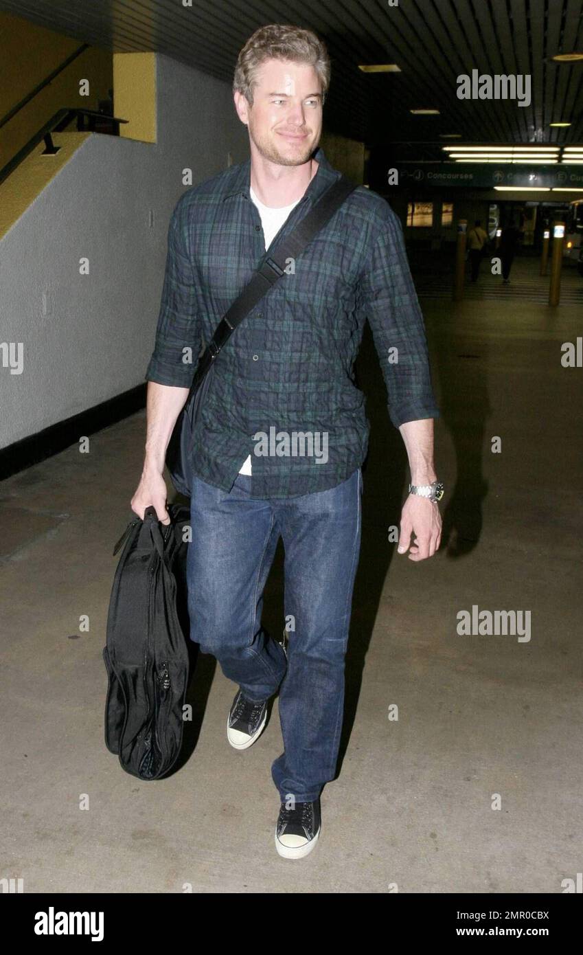 "Grey's Anatomy" star Eric Dane arrives at Miami International Airport