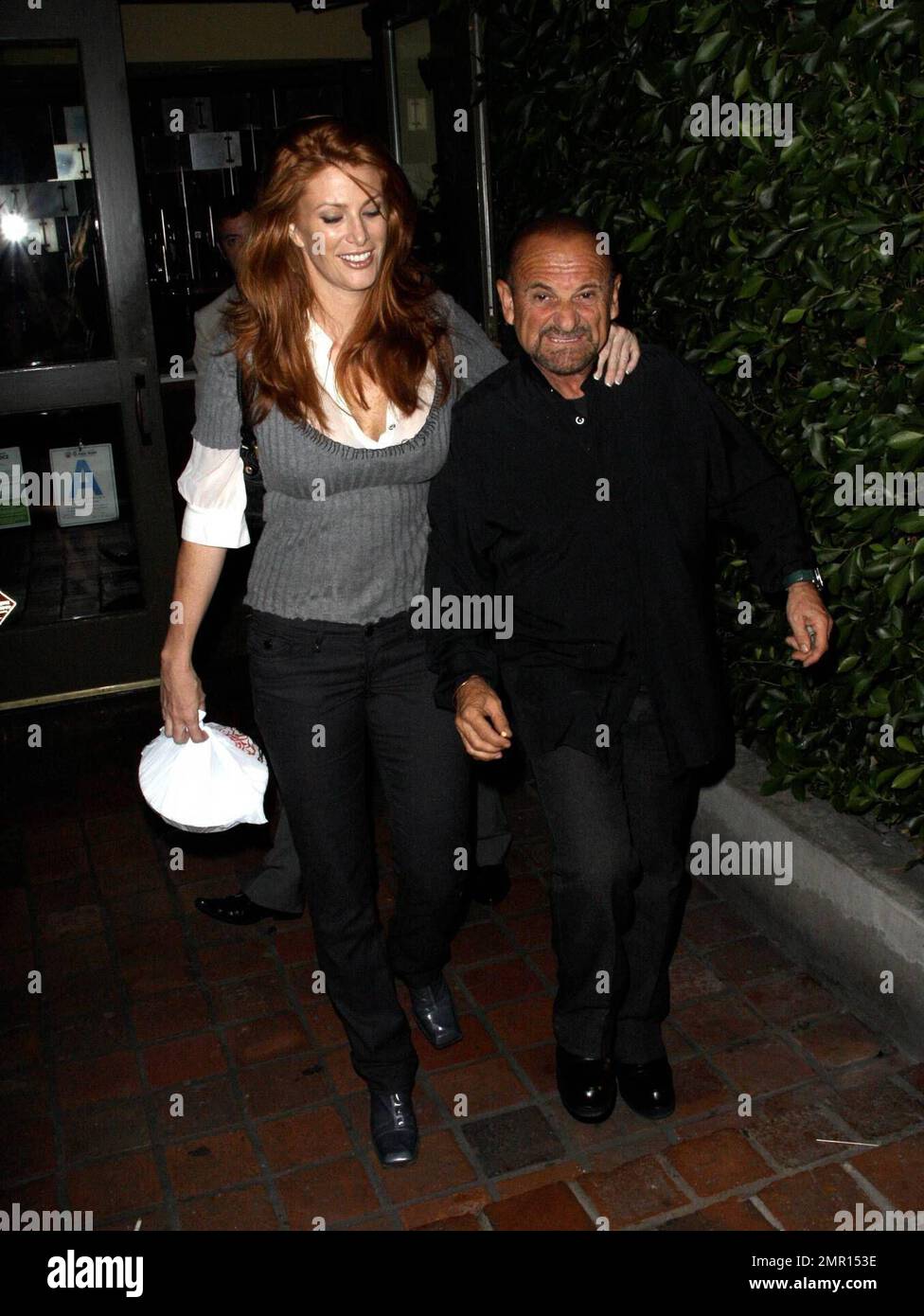 Exclusive!! It looks as if Angie Everhart and Joe Pesci are back