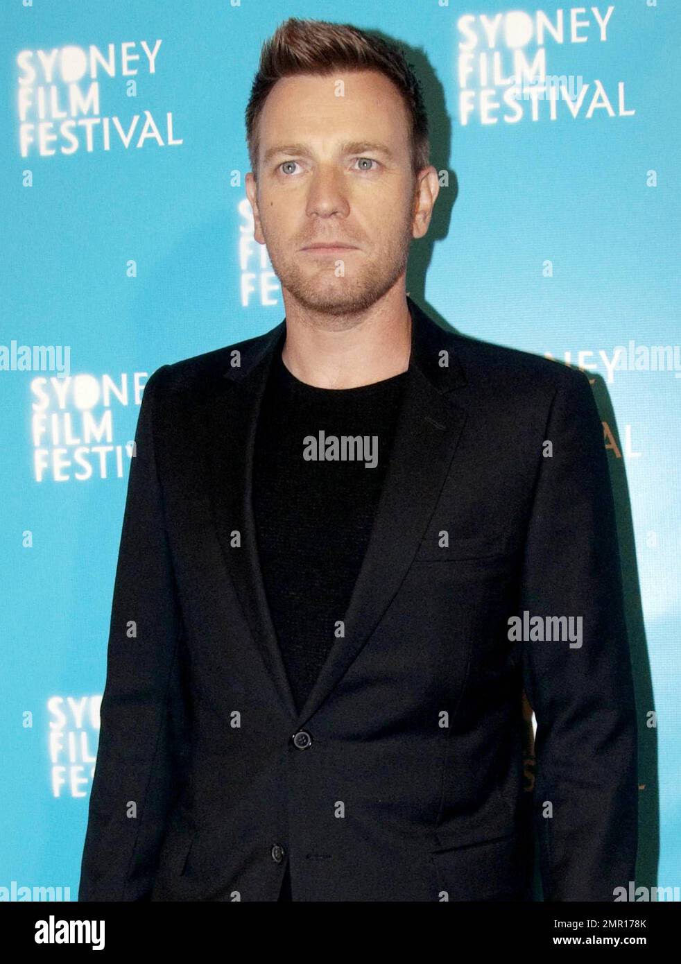 Actor Ewan McGregor speaks with reporters and walks the red carpet as
