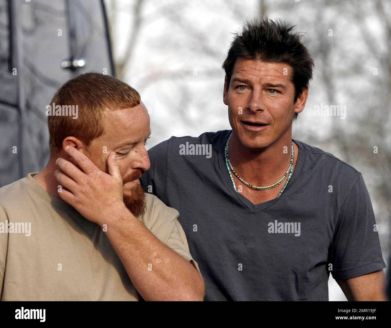 Ty Pennington of Extreme Makeover: Home Edition reveals the newly built home for the Usea Family 