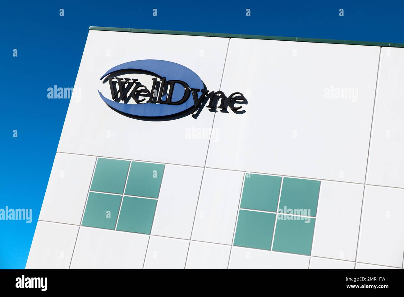 WellDyne is a full-service pharmacy benefit manager headquartered in Lakeland, Florida. Stock Photo
